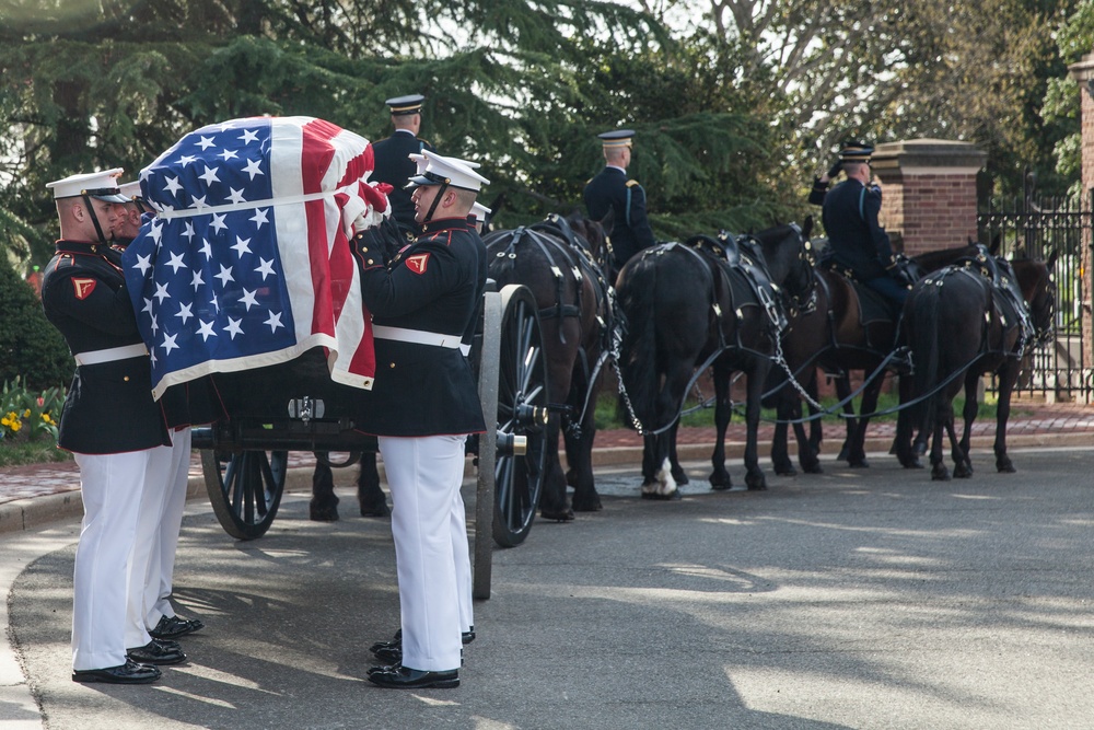 Gen. Earl E. Anderson Funeral