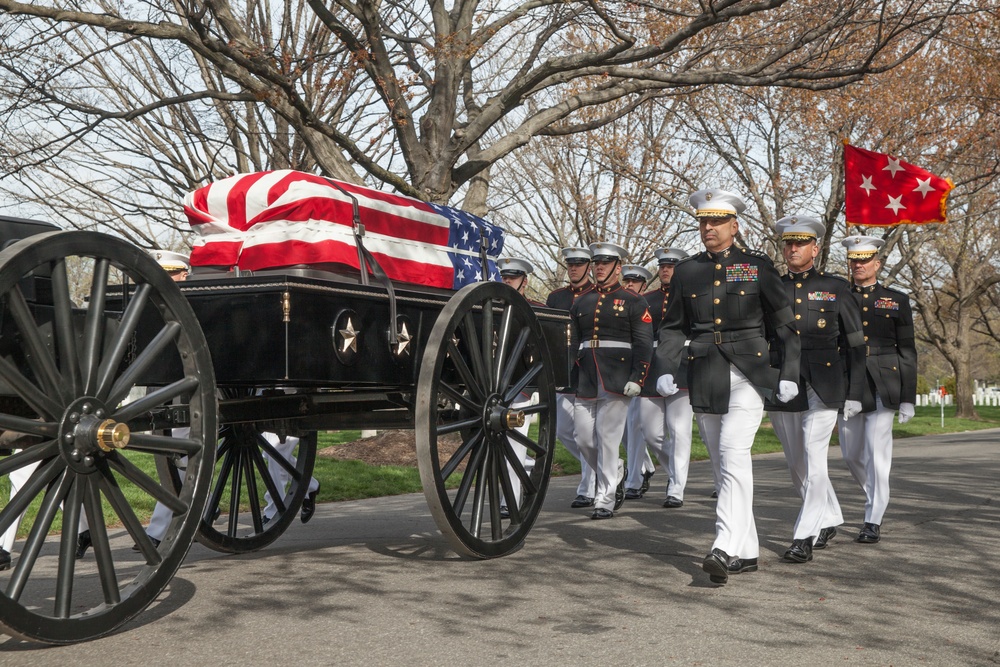 Gen. Earl E. Anderson Funeral