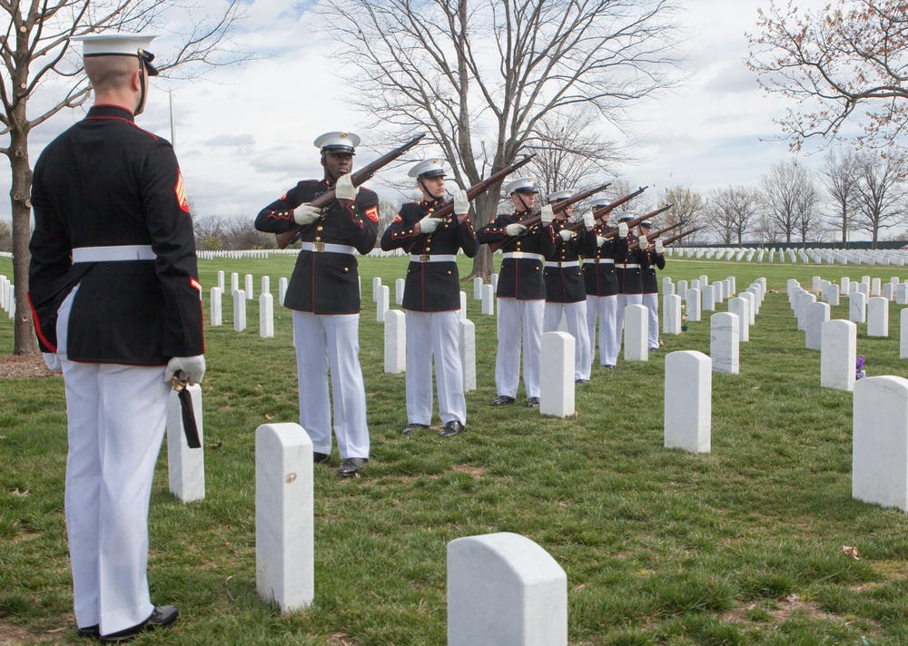 Gen. Anderson's Funeral