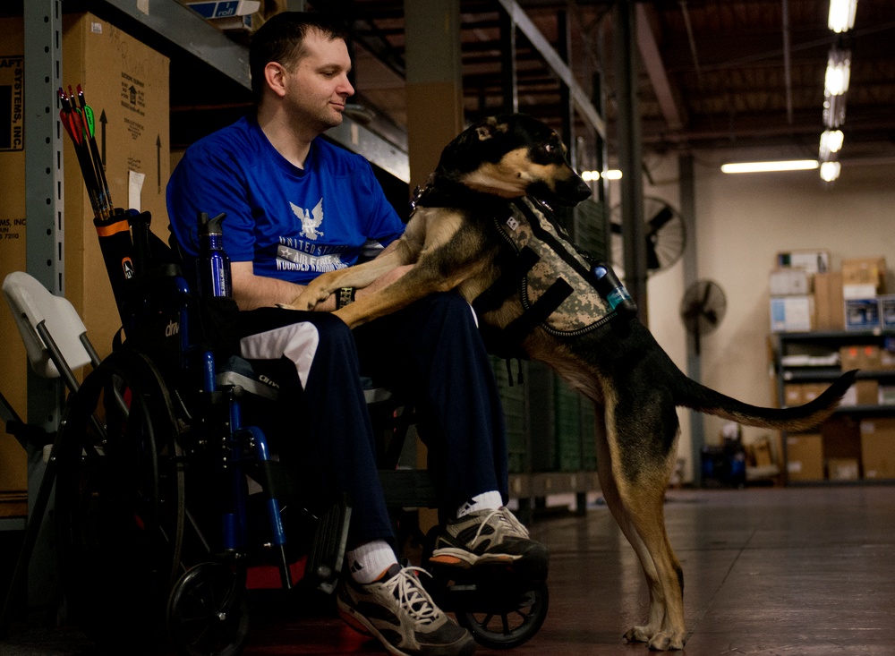 Warrior Games training - Day 1