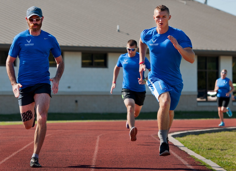 Warrior Games training - Day 1