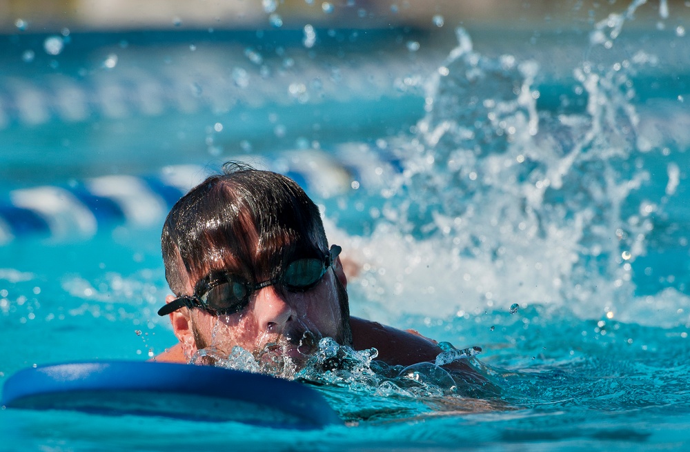 Warrior Games training - Day 1