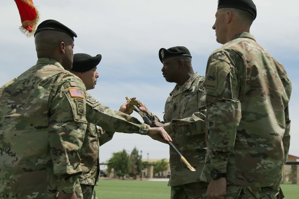 4-27 Field Artillery Regiment Change of Responsibility