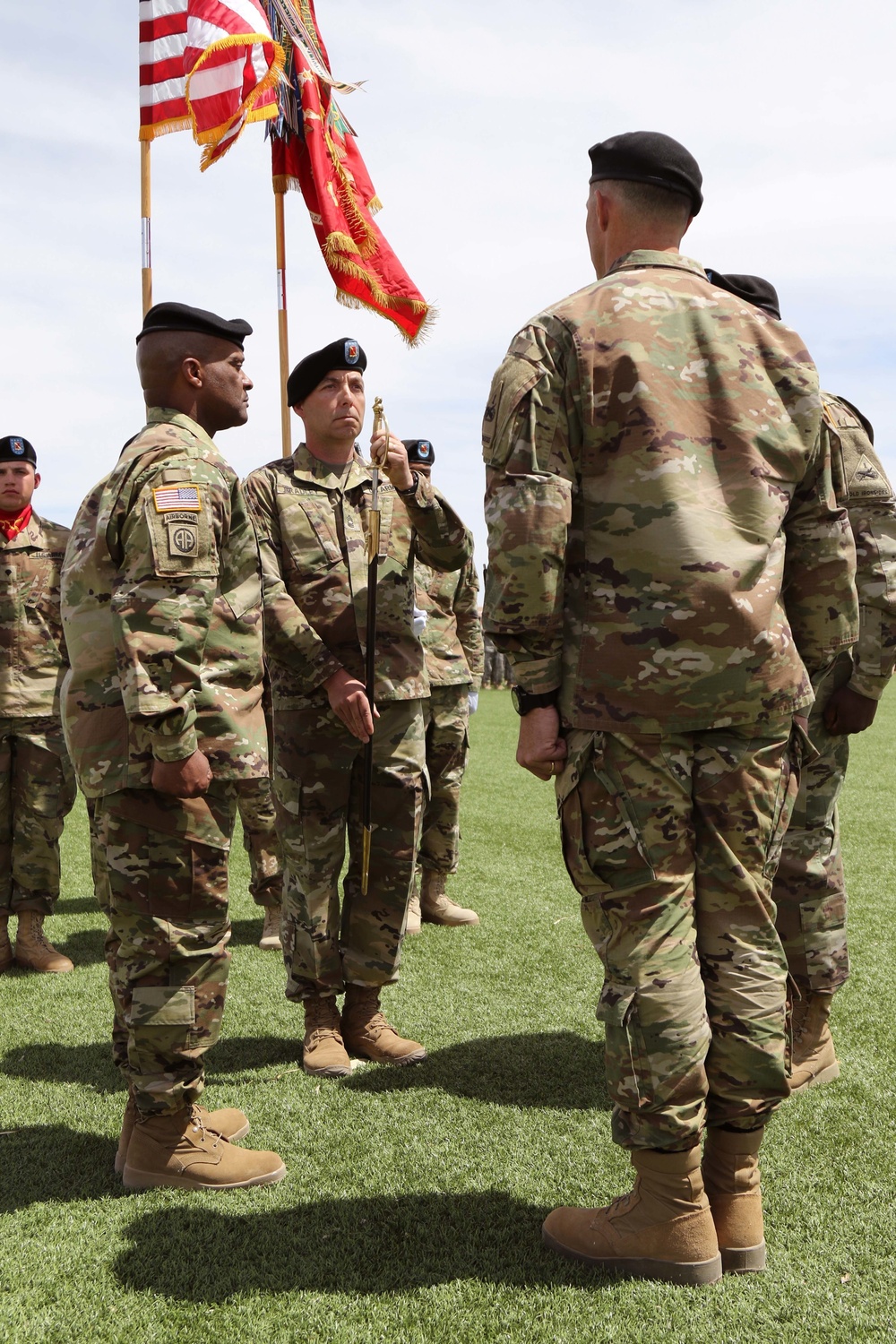 4-27 Field Artillery Regiment Change of Responsibility