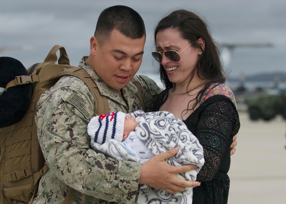 NMCB 3 Seabees return home from deployment