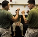 Marines practice MCMAP aboard MCAS Miramar
