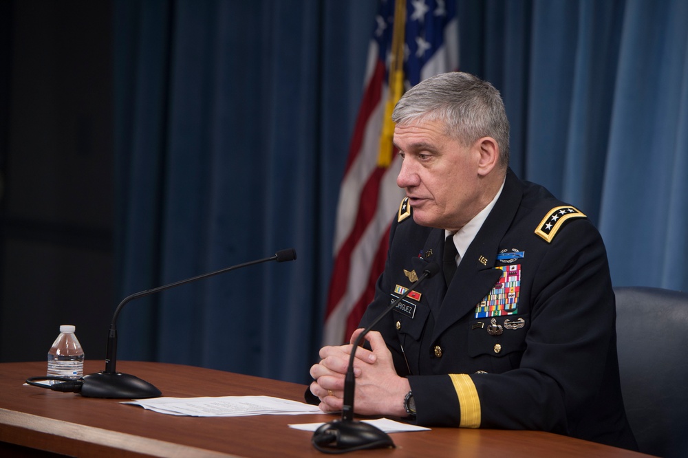 Gen. Rodriguez Press Brief