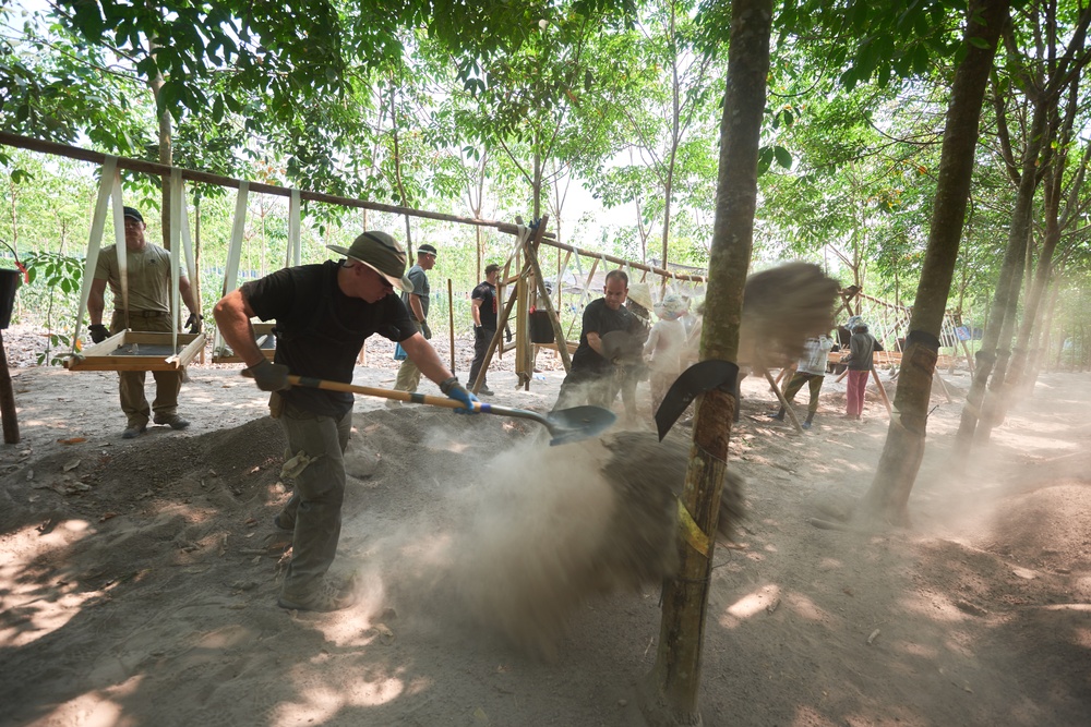 DPAA operations in Tay Ninh province, Vietnam