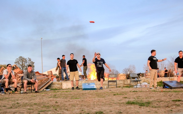 H&amp;S Company bonfire