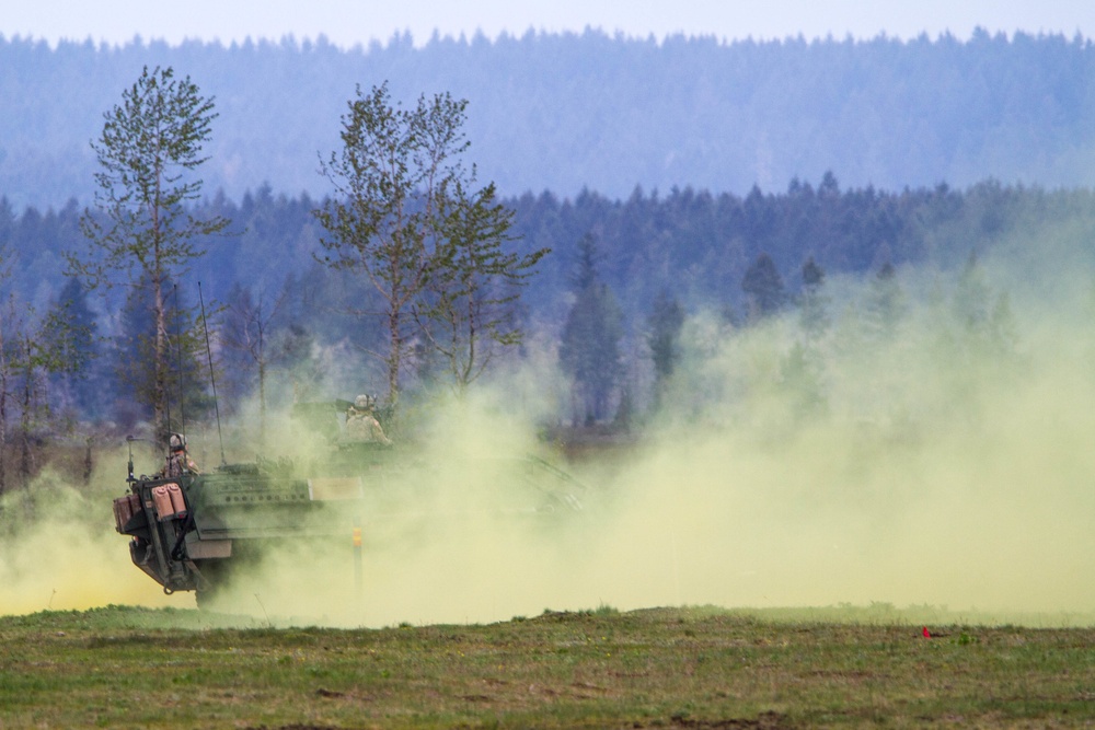 16th CAB participates in second day of CALFEX at JBLM