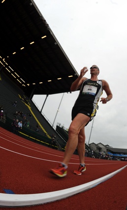Three-time Olympian WCAP race walker SSG John Nunn