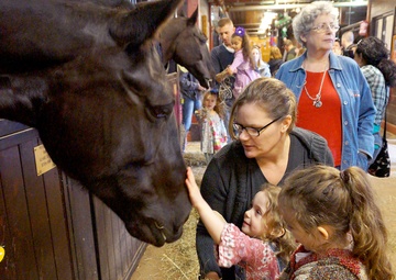 Caisson Spring Open House and Hayride showcases Old Guard mission significance