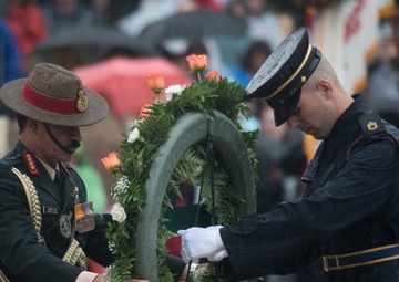 CSA of India Wreath Laying