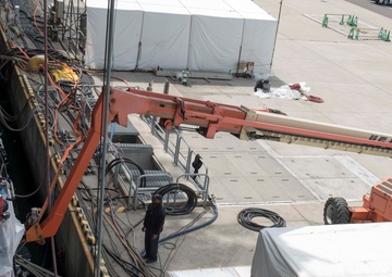 Preservation maintenance aboard USS Bonhomme Richard