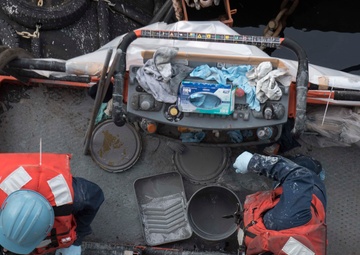 Preservation maintenance aboard USS Bonhomme Richard