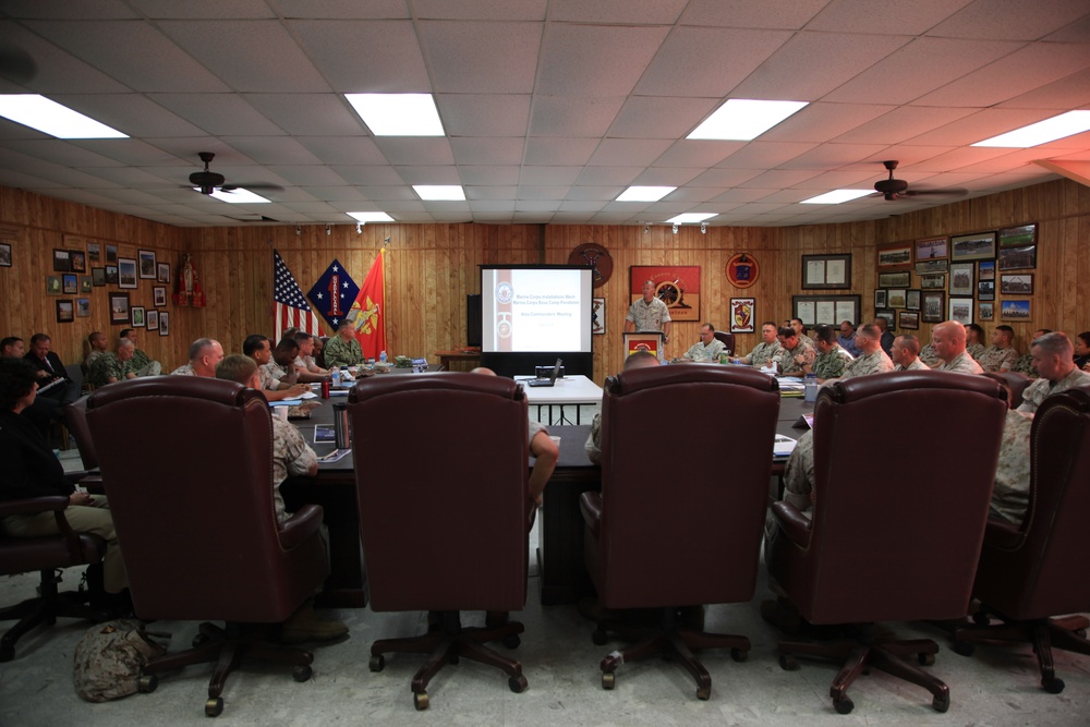 Area Commander's Meeting Opening Remarks