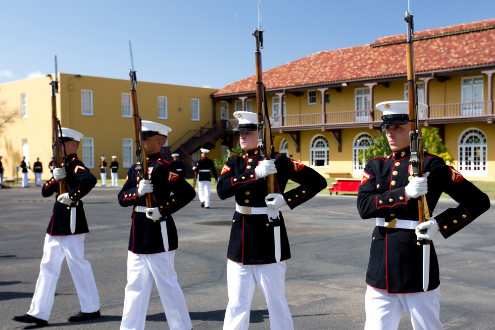 U.S. Marine Corps Battle Color Ceremony