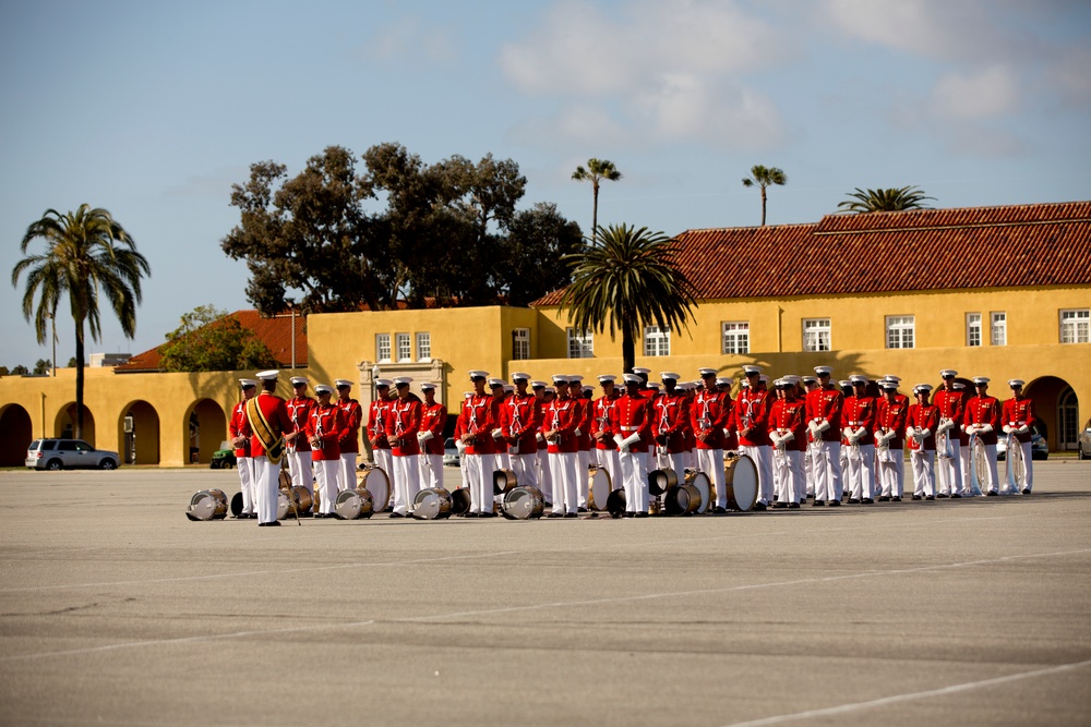 U.S. Marine Corps Battle Color Ceremony