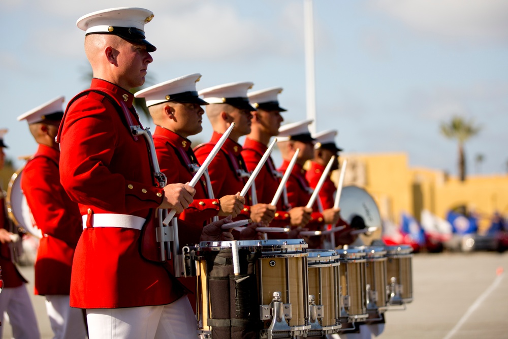 U.S. Marine Corps Battle Color Ceremony