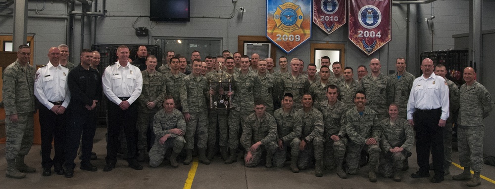 Fire Department recognized by Air Force