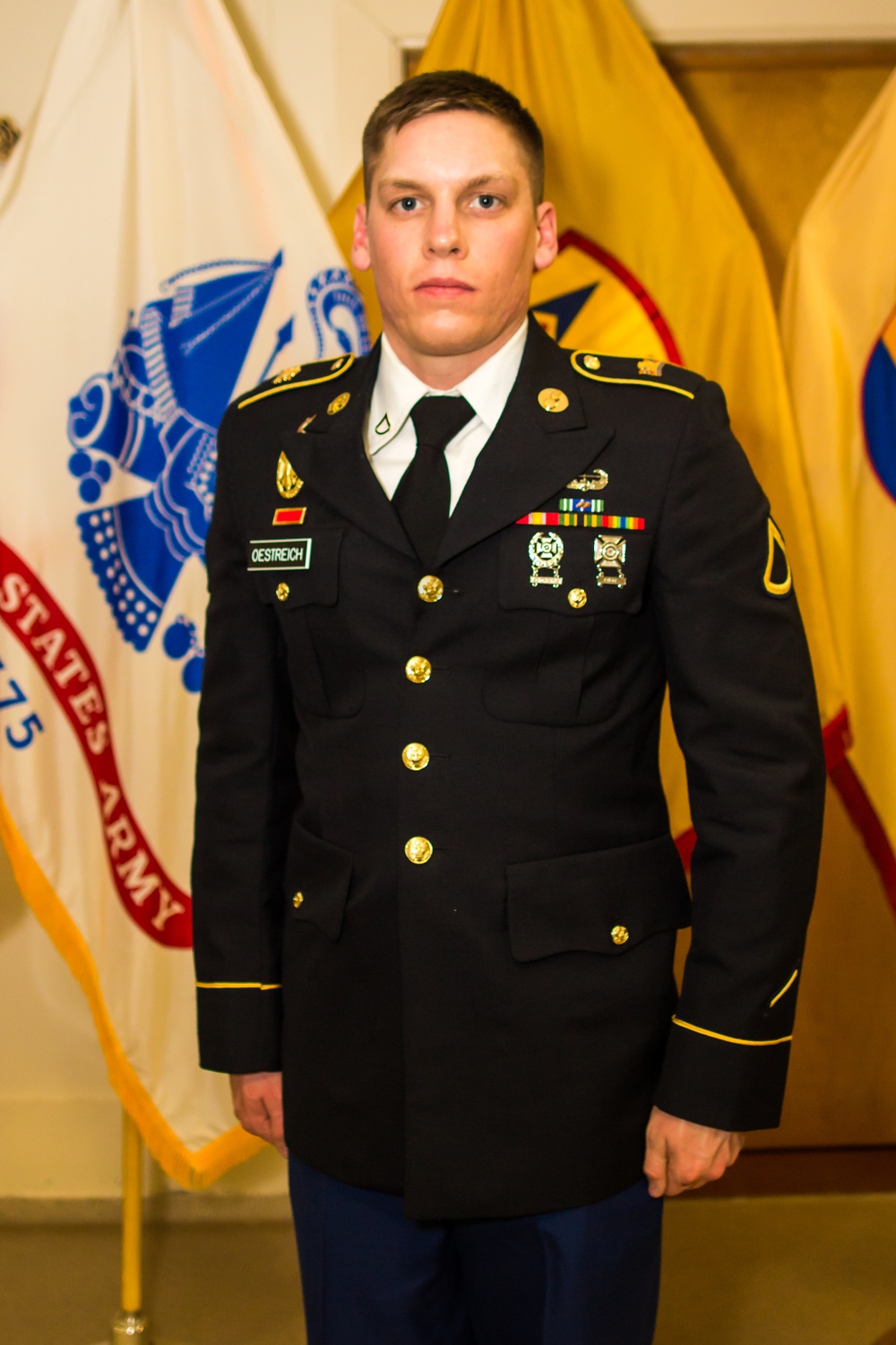 PFC Beau Oestereich Wins 377th Theater Sustainment Command Best Warrior Competition 2016