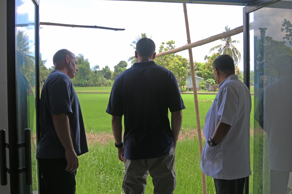 CJCMOTF Civil Affairs teams visit Mambusao Hospital during Balikatan 2016