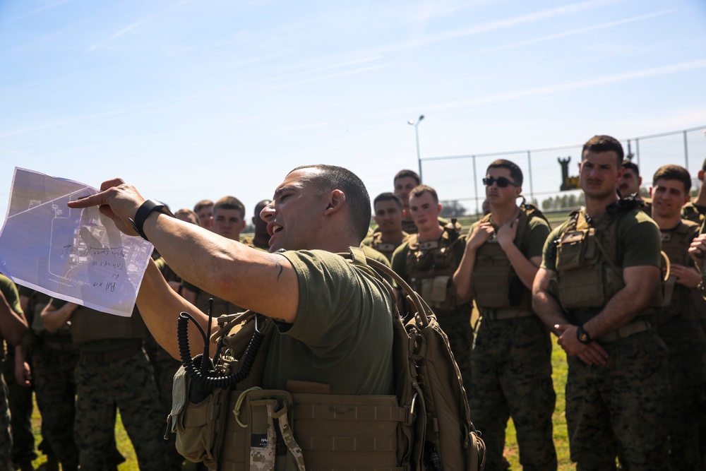 BSRF Marines evaluate fitness during Spartan Elite competition