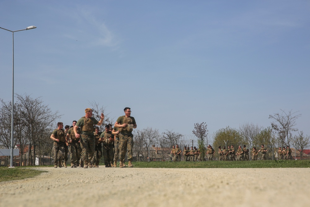 BSRF Marines evaluate fitness during Spartan Elite competition