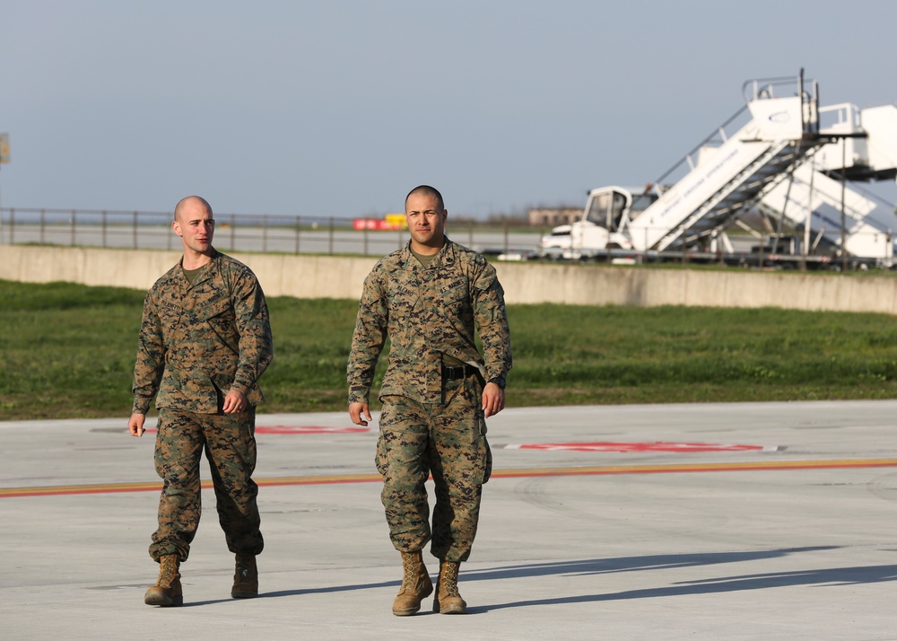 BSRF Marines receive ammunition supply for upcoming exercises