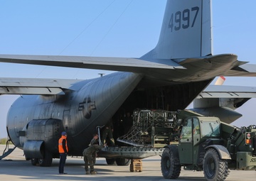 BSRF Marines receive ammunition supply for upcoming exercises