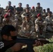 Iraqi soldiers assigned to Nineveh Operations Command practice patrol movements