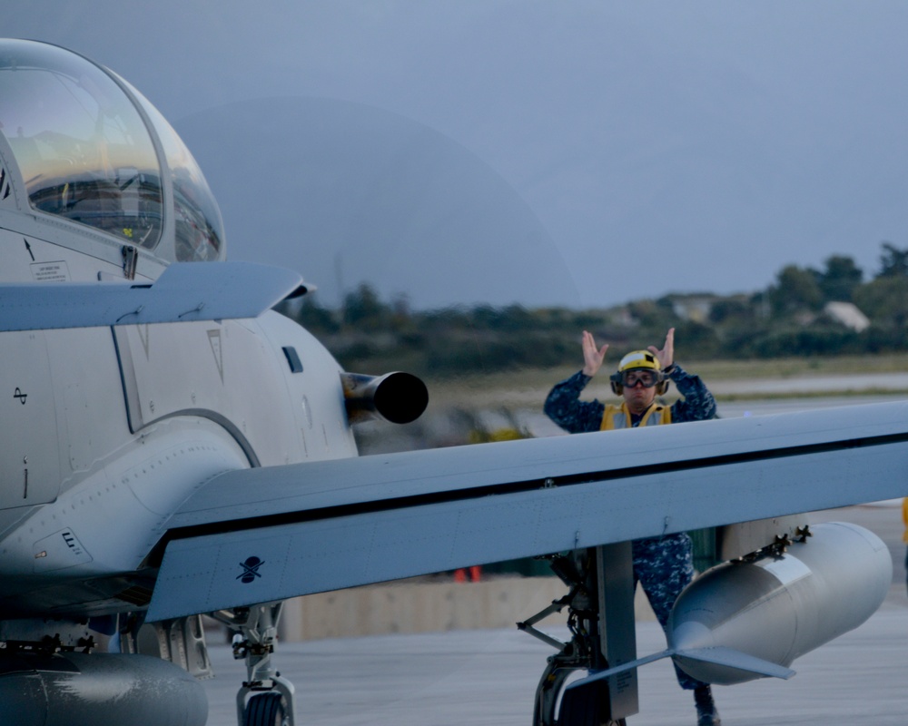 A-29 Super Tocano at NSA Souda Bay