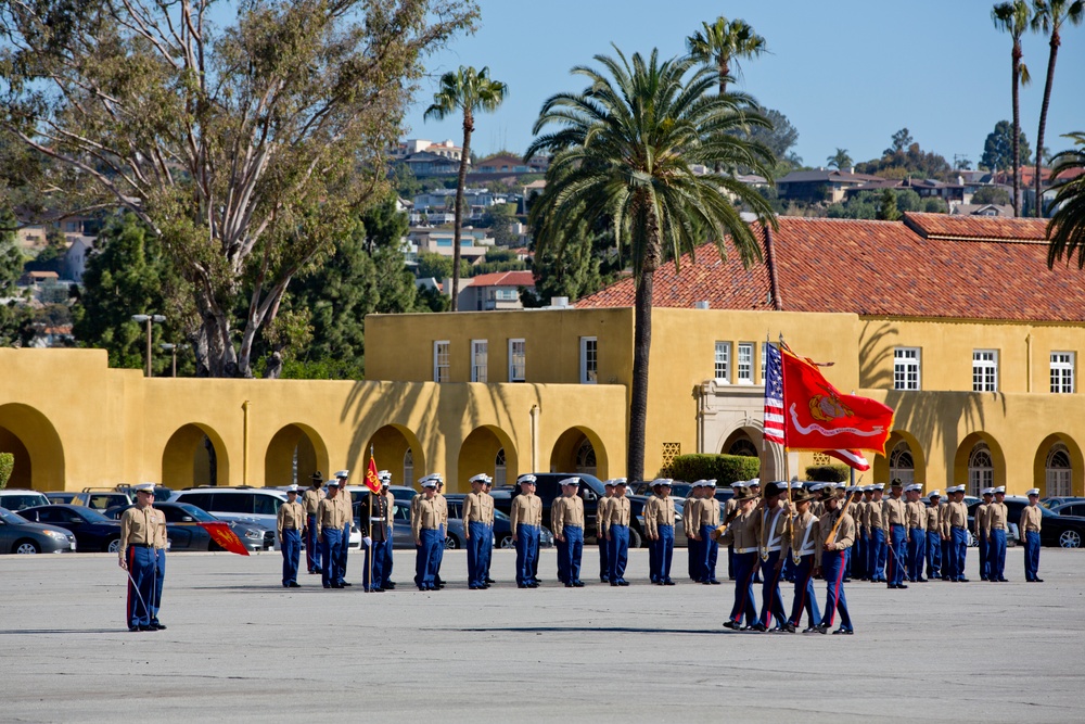 B Company, Recruit Graduation Ceremony