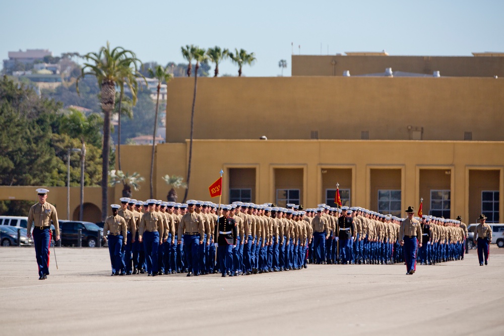 B Company, Recruit Graduation Ceremony