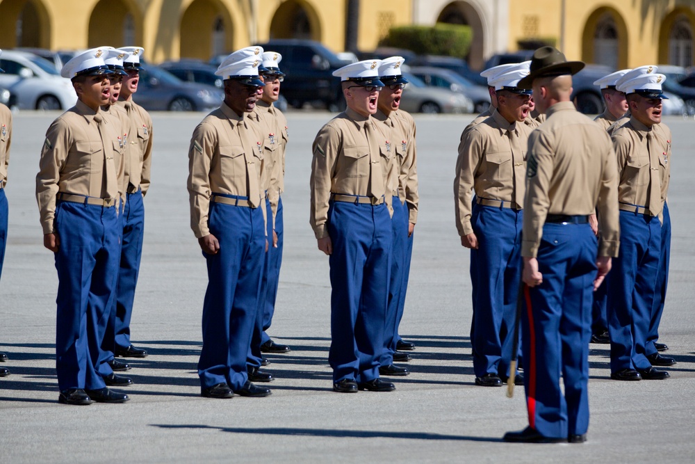 B Company, Recruit Graduation Ceremony