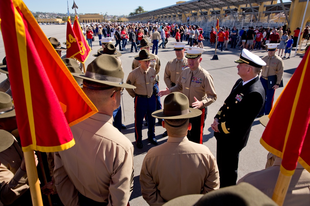 B Company, Recruit Graduation Ceremony