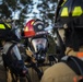 Dusk or dawn, fire commandos train on