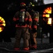 Dusk or dawn, fire commandos train on