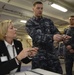 Ship Sponsor Tours CVN 78's Forecastle