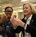 Ship Sponsor Tours CVN 78's Forecastle