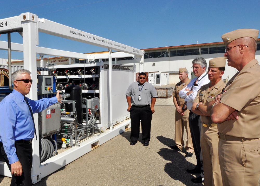 NAVFAC Chief Engineer RADM Muilenburg introduces Strategic Design to EXWC