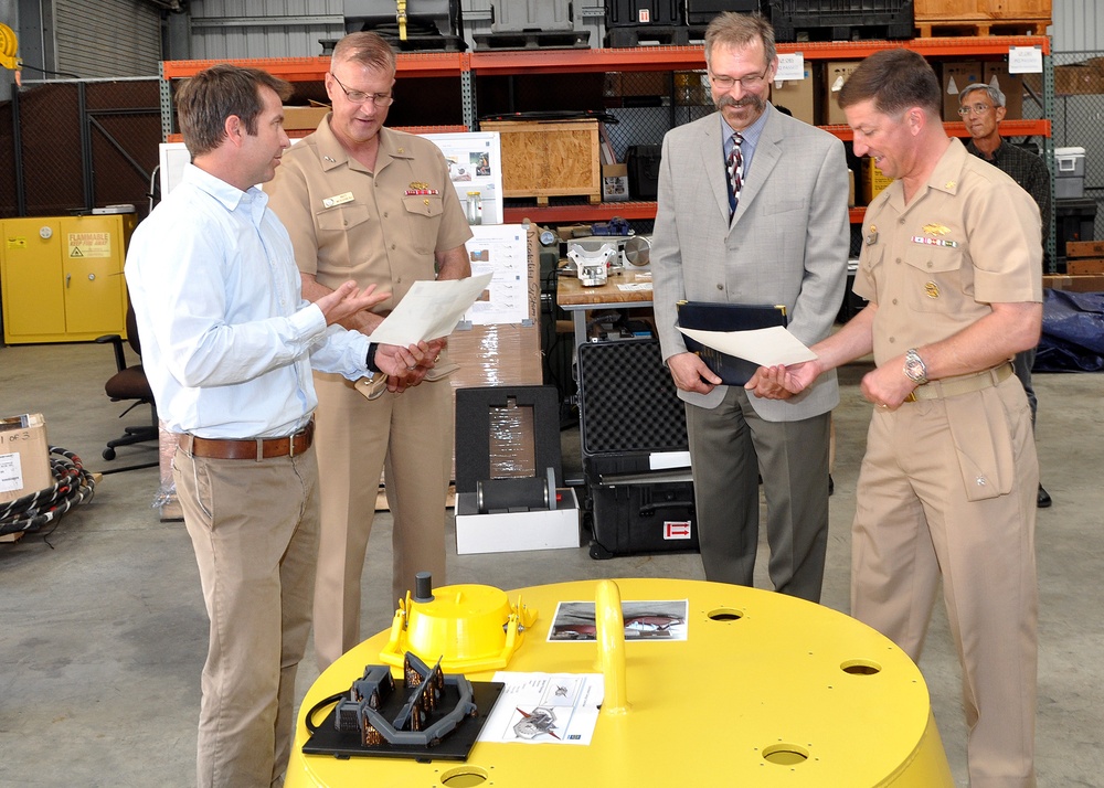 NAVFAC Chief Engineer RADM Muilenburg introduces Strategic Design to EXWC