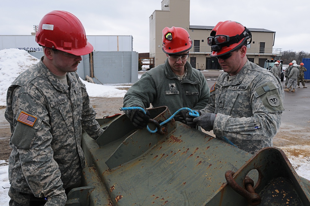 Wisconsin's 273rd Conducts CERFP Training at Regional Emergency All-Climate Training Center (REACT)