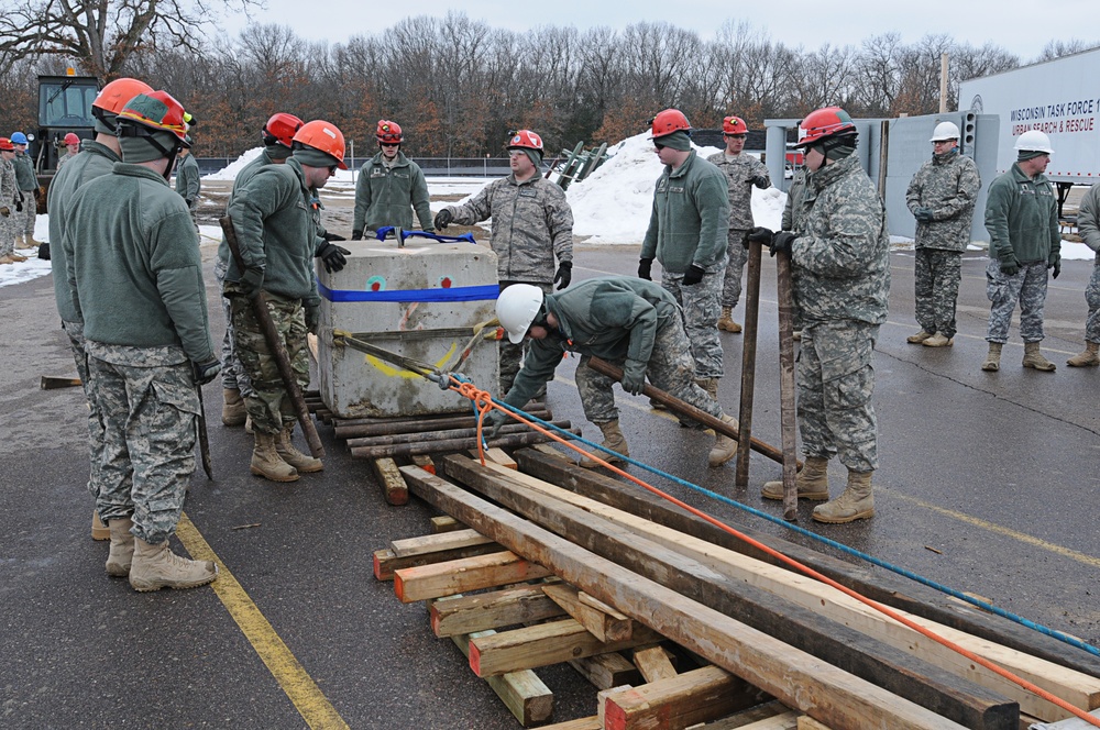 Wisconsin's 273rd Conducts CERFP Training at Regional Emergency All-Climate Training Center (REACT)