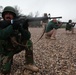 Peshmerga soldiers conduct a live fire exercise under supervision of coalition forces