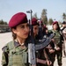 Female Zeravani soldiers learn tactical movements