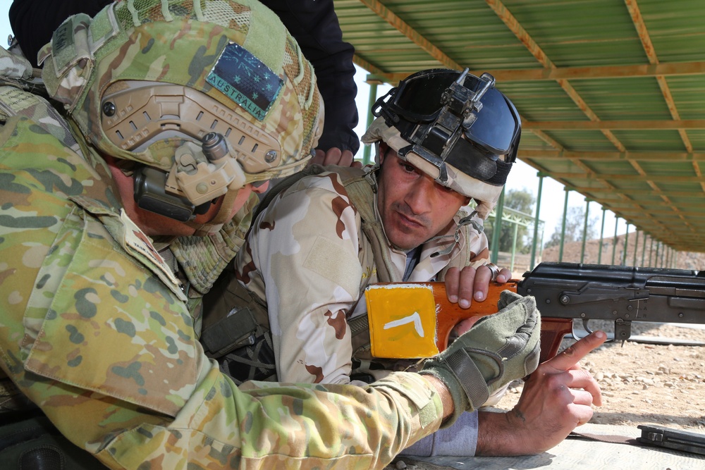 Taji Military Complex Guarding and Protection Battalion participate in zeroing range