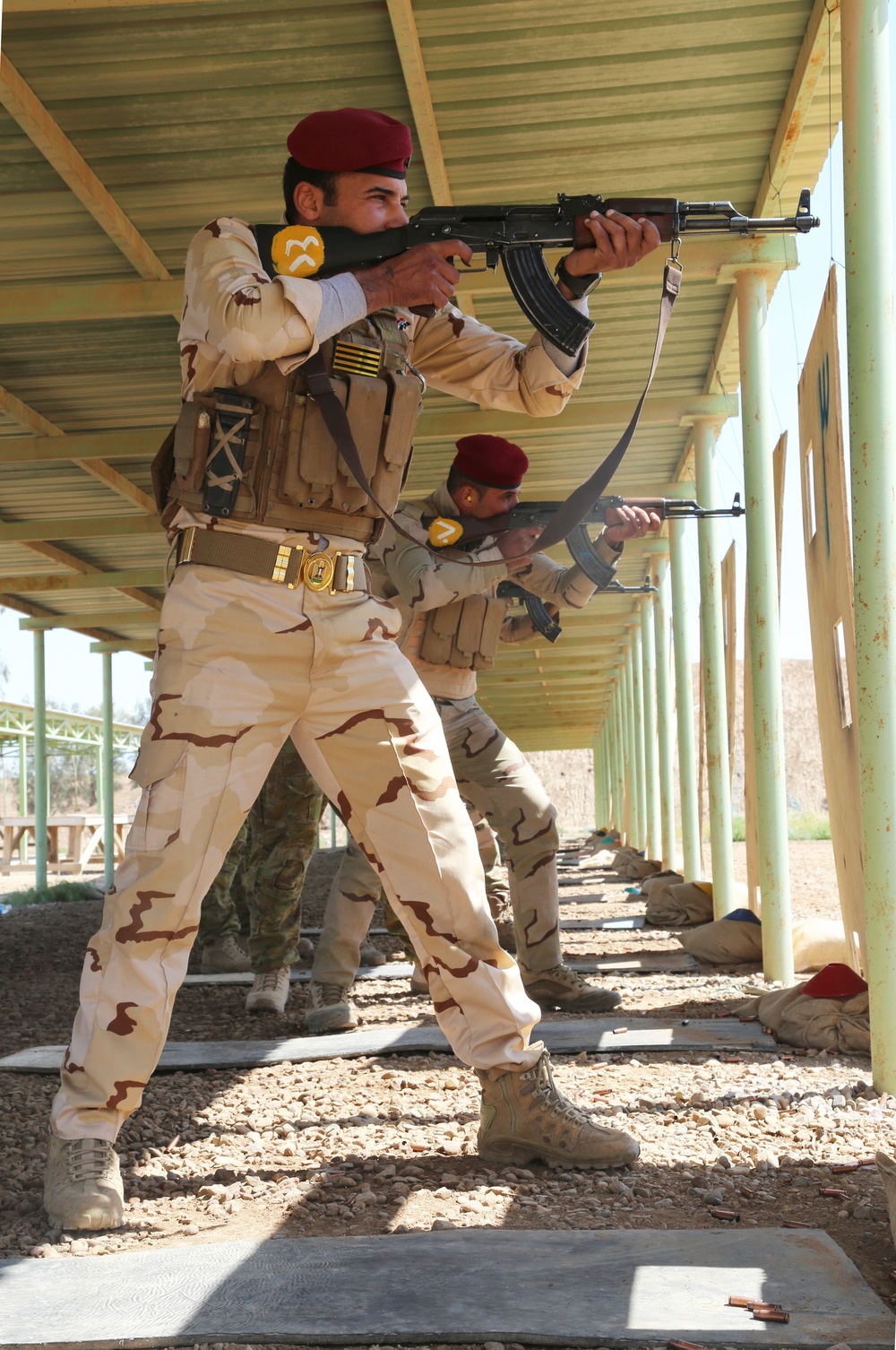 Taji Military Complex Guarding and Protection Battalion participate in zeroing range