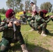 Female Zeravani soldiers learn tactical movements