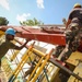 Construction continues at Matangharon Elementary School during Balikatan 2016